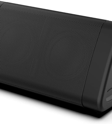 Oontz Angle 3 Bluetooth Speaker, up to 100 Ft Wireless Range, Portable Speaker for Iphone, Android Phones, Louder Volume, Crystal Clear Sound, Rich Bass, IPX5 Portable Bluetooth Speaker (Black)