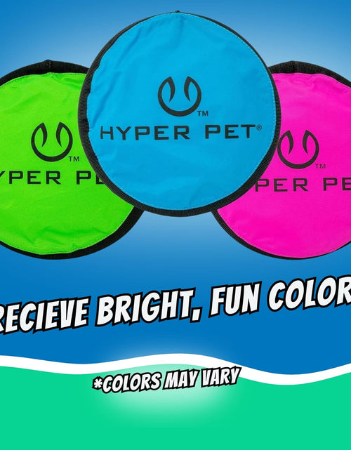 Load image into Gallery viewer, Flippy Flopper Dog Frisbee Interactive Dog Toys (Flying Disc Dog Fetch Toy - Floats in Water &amp; Safe on Teeth) 2 Pack or 5 Pack, Colors Will Vary
