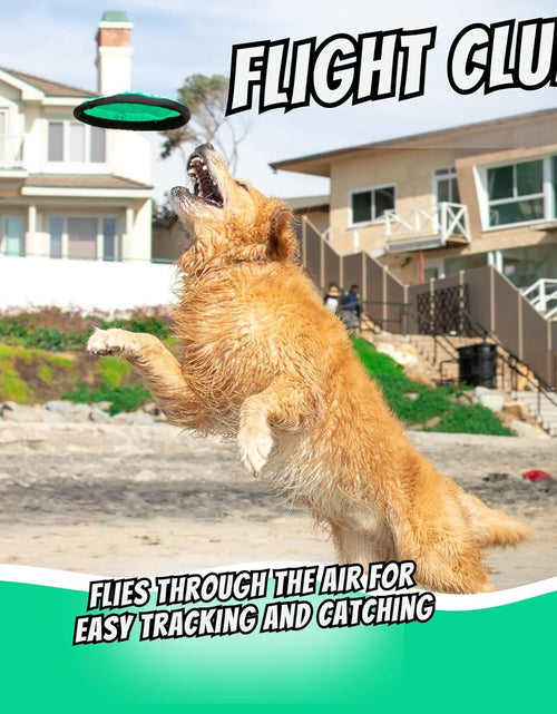 Load image into Gallery viewer, Flippy Flopper Dog Frisbee Interactive Dog Toys (Flying Disc Dog Fetch Toy - Floats in Water &amp; Safe on Teeth) 2 Pack or 5 Pack, Colors Will Vary

