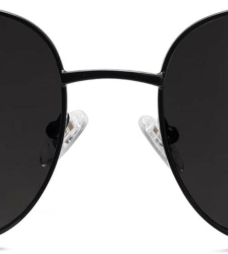 Classic Trendy Square Sunglasses for Women Men Cute Big Frame Gold Shades SJ1137