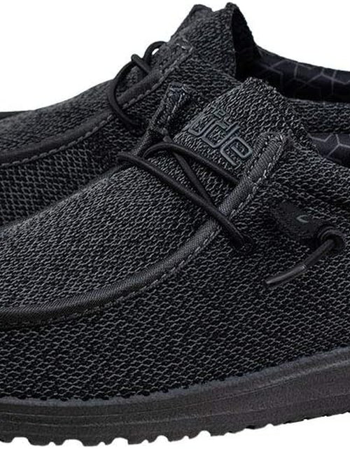 Load image into Gallery viewer, Hey Dude Men'S Wally Sox Onyx Multiple Colors | Men’S Shoes | Men'S Lace up Loafers | Comfortable &amp; Light-Weight
