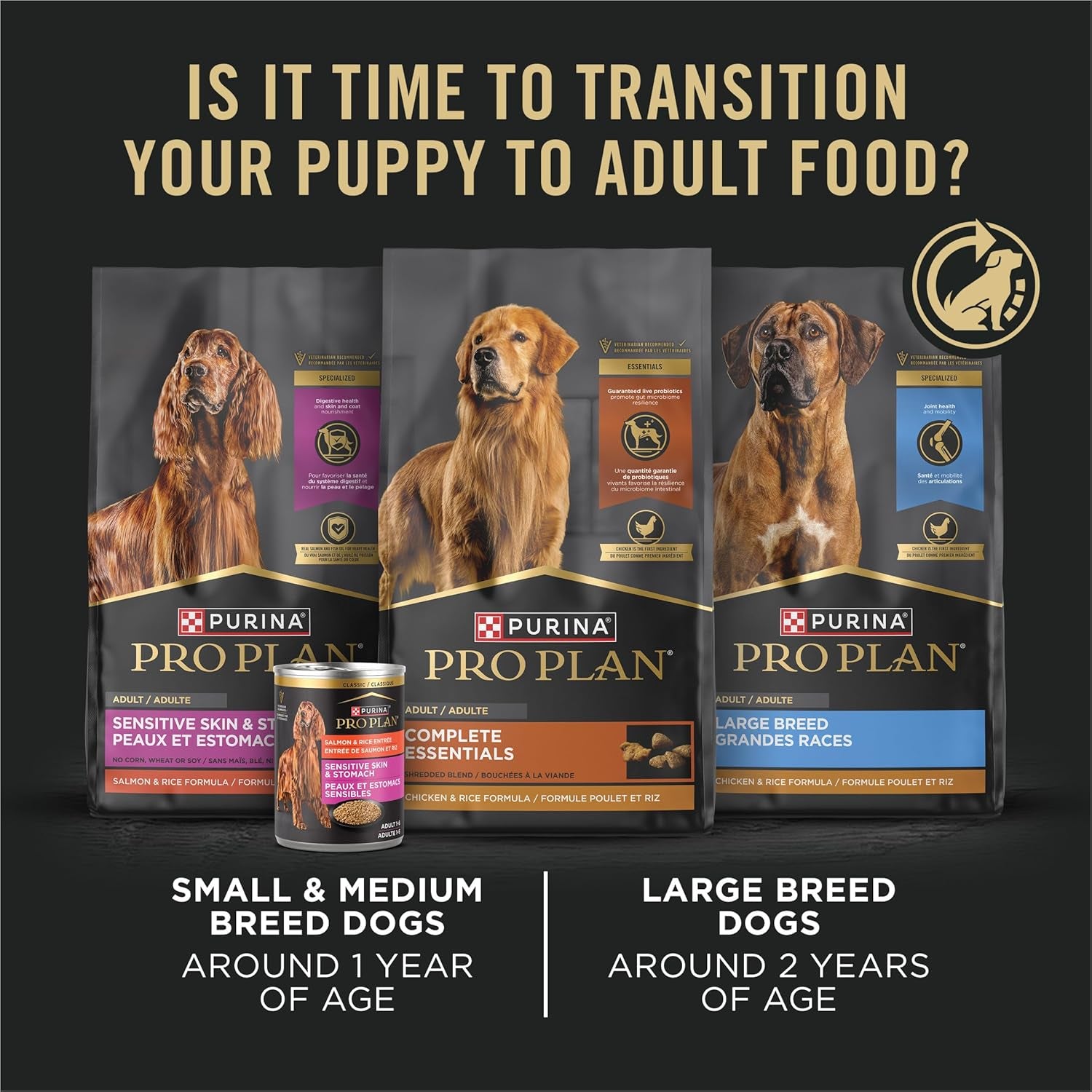 Pate Wet Puppy Food, DEVELOPMENT Chicken & Brown Rice Entree - (12) 13 Oz. Cans